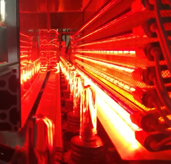 Semi automatic blowing heater lamp